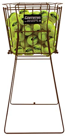 Gamma Equipaggiamento Allenatore Tennis Cesto Per Palline Oro