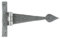 Arrow Head Scharnier, Handgefertigt, Bienenwachs-Finish, mehrfarbig, 33651