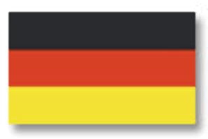 Bootsflagge Flagge Fahne Deutschland 20 * 30