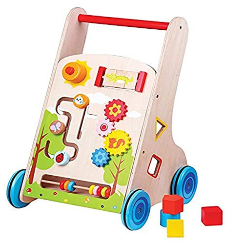 LELIN TOYS 31302 Lelin Toys-Lauflernwagen-7-1, Multi Color