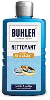 buhler Nettoyant Argent et Or Flacon de 150 ml - Lot de 4