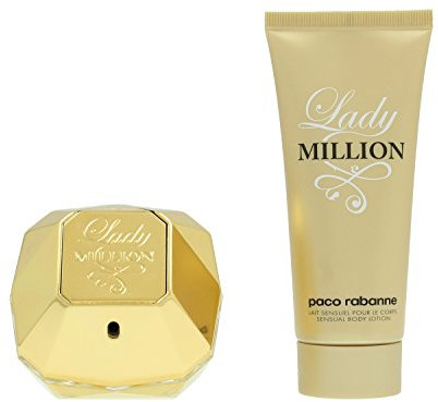Paco Rabanne Damendüfte Lady Million Geschenkset Eau de Parfum Spray 80 ml + Body Lotion 100 ml 1 Stk.