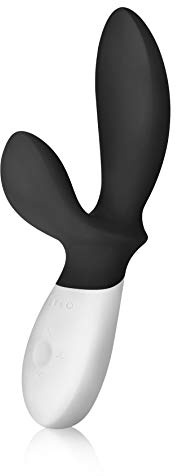 LELO LOKI Wave Analvibrator für Mann, Prostata-Massager mit WaveMotion-Technologie, Prostata Stimulation für Männer, Vibrierendes Spielzeug, Analvibratoren für Mann, Obsidian Black