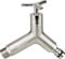 Geka 7121X Design-Wasserhahn G 1/2 Zoll MS NI mit Stecker, Silber, 18 x 8 x 13 cm