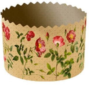 Backform für Kulitsch Rosen