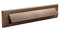 Bulk Hardware BH05982 Briefkasten-Zugluftstopper mit Klappe, 343 x 80 mm, Weiß, weiß, BH05983
