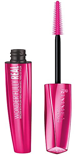 Rimmel - Mascara Wonder'fully Real - Effet faux cils - Volume et Longueur - 001 Black - 11ml