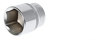 GEDORE red Douille, Entraînement 1/2 12,5 mm, 6 pans, Diamètre 30 mm, Outil, R610003006, Acier chromé