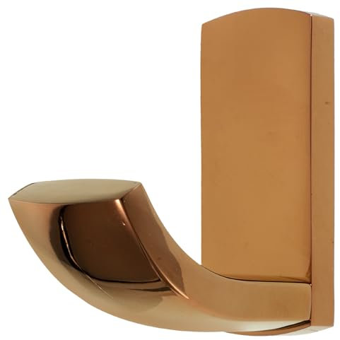 TOPBATHY À Manteau Laiton Rose Murale Résistant Pour Serviettes Et Vêtements Accessoire De Salle De Bain Cuisine Garage Installation Facile Avec Matériel Inclus