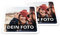 Untersetzer mit Foto personalisiert - Personalisierbare Kunststoff Untersetzer Bedrucken (Eckig) (Kunststoff, 6er Set)