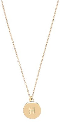 Kate Spade New York H Mini Pendant, Gold