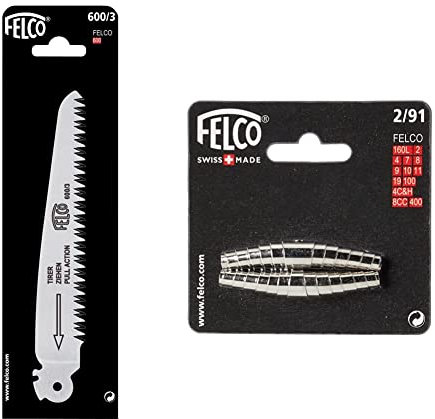 Felco - Replacement Pruning Saw Blade FEL600 & Spare Springs for Models 2/4/7/8/9/10/11/100