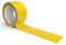 IMBALLAGGI 2000 - Nastro Adesivo Pacchi Giallo in Polipropilene 1Pz 5cm x 66Mt x 76 mm, Nastro Adesivo Colorato Resistente a Strappo Silenzioso, Nastro Imballaggio per Spedizioni Scatoloni e Trasloco