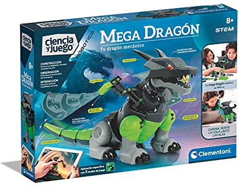 Clementoni Robot Stem Spiel, Mehrfarbig (55421)