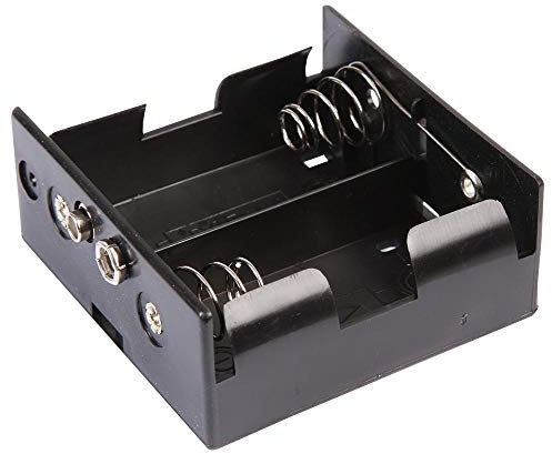 BATTERY HOLDER, 2X D TYPE, SNAP | Battery Holders By MULTICOMP PRO - MP000310