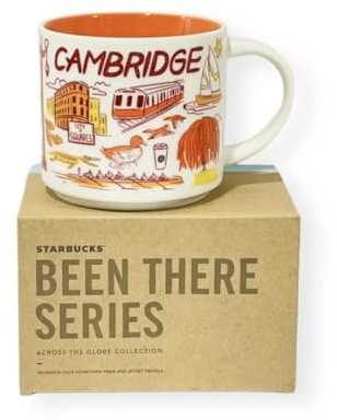 Starbucks Been There Series Collectible Coffee Mug (Cambridge) 14 ounce