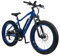 Highphoria E-Fatbike 26 Zoll Elektrofahrrad • E-Bike mit fetten Reifen • Fat Tire E-Mountainbike (Herren & Damen) • Hydraulische Federgabel • Pedelec (Blau/Blau)