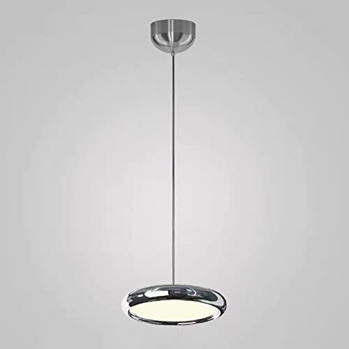 Jadssox Postmoderne LED-Pendelleuchte Chrom-Metall-Kücheninsellampe, nordische Kronleuchter-Deckenleuchten, Esszimmer-Leuchte, Stehtisch-Café-Hängelampen