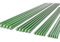 10 Pezzi Supporto Per Piante 180cm Ø16mm, Canne In Acciaio Plastificato, Bastone Orti, Colore Verde, Tanti Misure (1,6X180cm)