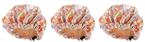 FOMIYES 3pcs Satin Bonnet Sleep Cap Boys and Girls Hair Wrap for Sleeping Bath Hat Comfortable Design