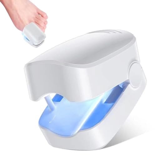 Appareil Traitement Laser Mycose Ongles, Mycose Ongles des Pieds Nettoyage et Réparation Ongles Pour Les Ongles Des Mains Et Des Orteil Améliorer Ongles Endommagés 7 Minutes par Jour