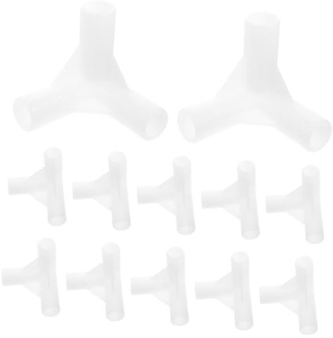 PHENOFICE Pavillon Zeltbeschläge Kunststoff 3-Wege Verbinder 8,5mm Ersatzteile Für Zeltstangen Outdoor Pavillonzubehör 20 Stück Langlebig Und Montagefreundlich