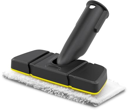 Kärcher Kit de boquillas manuales flexibles con boquilla manual flexible y paño de microfibra para limpiar la suciedad en superficies rectas y curvas, accesorio para limpiadoras de vapor de Kärcher