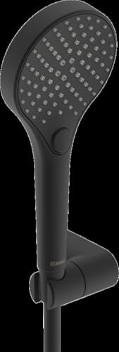 Hansa Handbrause-Set HANSAVIVA B.Schl. 175cm, Wandmontage, schwarz matt