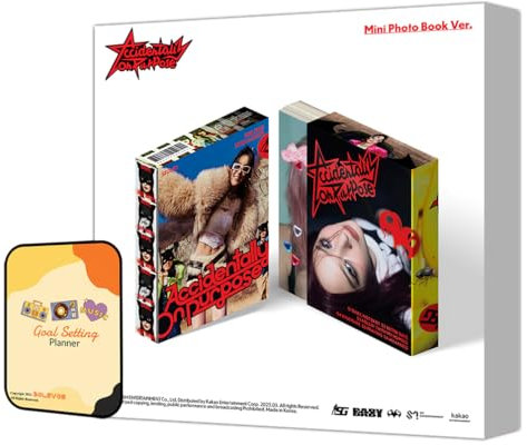 SEULGI (Red Velvet) Album - Accidentally On Purpose Mini Photo book ver.+Pre Order Benefits+BolsVos Exclusive K-POP Giveaways Package