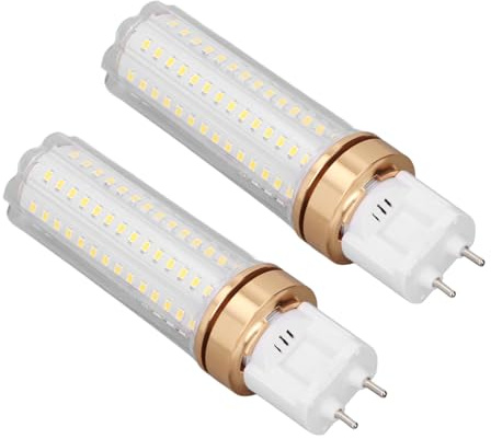 Jwthee 20W LED Light Bulbs, Pack of 2 G12 LED Corn Light Bulb, B22 Bayonet Cap, 360 Degree Corn Ceiling Light Bulb 2000LM for Floor Lamp Ceiling Lamp (White Light)