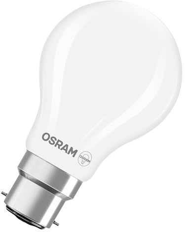 Osram LED-Lampe Star Kolbenform A 60 Filament 5,9W Matt B22d | LED Star Classic A 60 Filament, LED Lamps, Weiß, 60 mm dia, 15000 h, 6-Pack