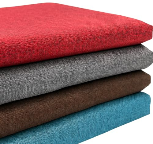 TexDeko® Ecolen Bezug (ohne Füllung) für Palettenkissen Outdoor mit Anti-Rutschboden UV wasserabweisend Austauschbezug für Palettenpolster Sitzkissenbezug (Sitzkissen 120x60x15cm Bordeaux)