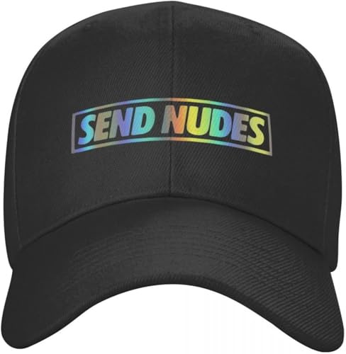 SIVMZFYQEL Klassische Baseballmützen Personalisiert Senden Nudes Baseballkappe Sonnenschutz Männer Frauen Verstellbarer Papa Hut Sommer Kappen Snapback Hüte Geschenk