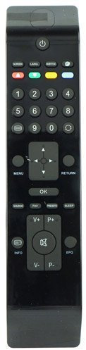 RC3902 Remote Control for LCD TV Sharp LC22D12E, LC22LE22E, LC32D12E, LC40F22E.
