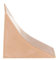 HOLZBRINK Embout finition pour profil d’étanchéité pour plan de travail, finition du profil, Hêtre PVC 23x23 mm, 1 pc