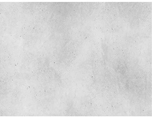 PrintYourHome Fliesenaufkleber für Küche und Bad | Dekor Beton Hellgrau Glatt | Fliesenfolie für 15x20cm Fliesen | 4 Stück | Klebefliesen günstig in 1A Qualität