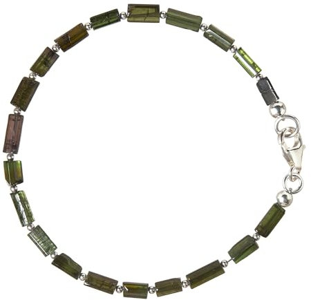 Turmalin grün Armband Silber