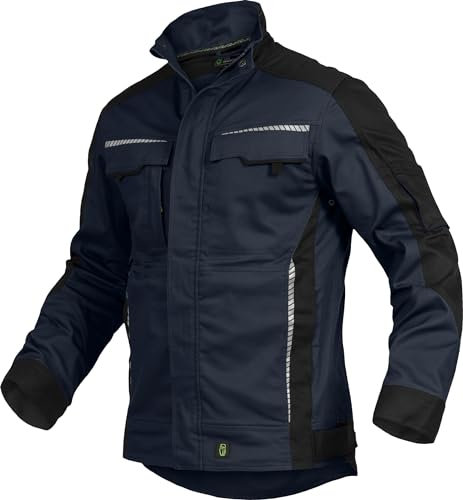 Leib Wächter Flex-Line Herren Arbeitsjacke Bundjacke (3XL, Marine/Schwarz)