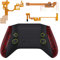 eXtremeRate Programmierbares Hope Remap Kit für Xbox Series X&S Controller, Remap Boards/Rückseite Case Hülle/Back Paddles Umbau Set für Xbox Core Controller(Texturiert Rot)