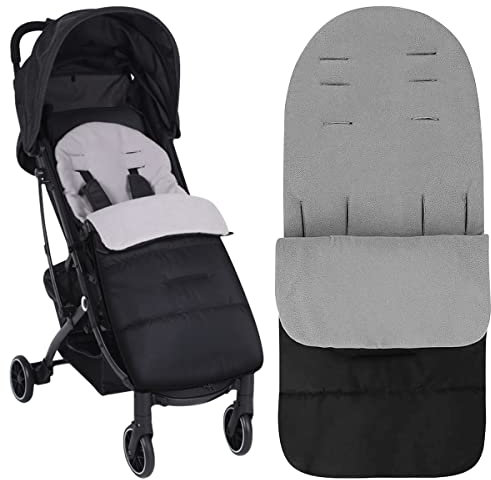 YINENGD Winter-Baby-Fußsack, Universal-Kinderwagen-Schlafsack, inter Baby Warm Schlafsack, Buggy Fleece Sack,Wasserdicht, Winddicht, Abnehmbar, Geeignet für Babys