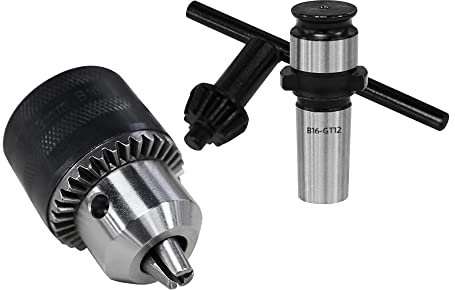 LYXC Bohrfutter-Adapter und Verbindungsstange passend für M16R Gewindeschneidmaschine GT12 Schaftdurchmesser 19mm Konische Achse B16