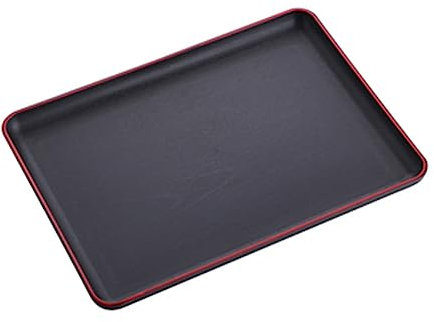 BYYLECL Fast-Food-Tablett aus Kunststoff, wiederverwendbare Servierplatten aus Kunststoff, Restaurant-Serviertablett, Set für Vorspeisen, Charcuterie, Snacks, Dessert, Party-Lebensmittel-Display