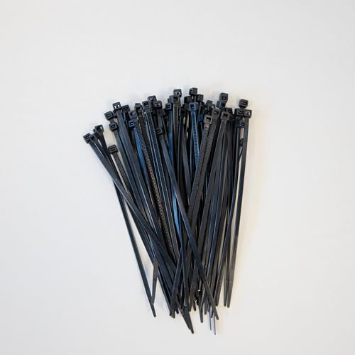 Schneider Electric Thorsman Kabelbinder, 100 Stück, Polyamid, 150x3,6 mm, glatte abgerundete Kanten, selbstsichernd, schwarz, Artikelnummer IMT46406
