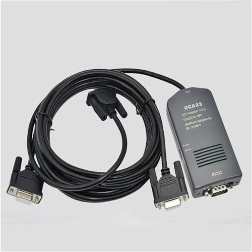 Netzwerk-Ethernet-Kabel, SPS-Kabel PC-MPI+-Adapter for S7-300/400 SPS 6ES7972-0CA23-0XA0 Programmierung Download-Datenkabel S7-300 S7-400 RS232 zu MPI (Farbe: USB-MPI (USB-Anschluss)) (Color : Pc mpi