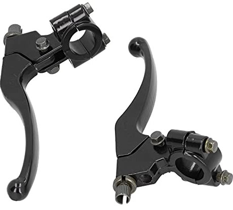 TOWEBOORY Kupplungshebel Motorrad, 1 Paar 7/8 inch 22mm Kupplungshebel Bremsgriff Motorrad-Brems Kupplung Hebel Kupplung Bremshebel für 50CC - 125CC Pit Bike Dirt Bike ATV Motocross Motorrad