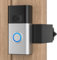 PAIKIUU No Drill Ring Doorbell Mount Anti Theft Ring Doorbell Mount Ring Doorbell Mounting Bracket Ring Doorbell Holder Ring Doorbell Accessories for Ring Video Doorbell 1/2/3/3 Plus/4