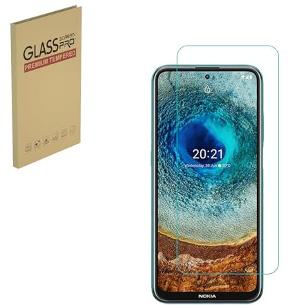 HYGMOCC Pellicola protettiva per Nokia X10 / Nokia X20 Pellicola protettiva in vetro temperato HD 9H Durezza Custodia Amichevole Facile installazione Anti graffio Senza bolle (1 pz)