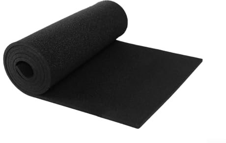 Filtros de aire acondicionado de repuesto, filtro de espuma de aire acondicionado RV de repuesto de 16 x 40 x 1/4 pulgadas, almohadilla de filtro de aire RV hecha de espuma de filtro de 50PPI