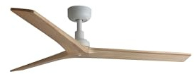 Faro Klim Ventilatore da soffitto a 3 pale medio, bianco opaco, sistema intelligente Pine Wiz