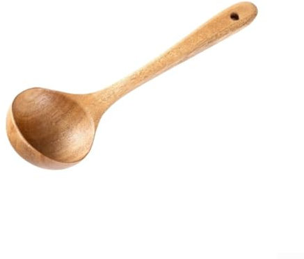 Cook with Confidence Using Our Wooden Spoon Set Safe for All Cookware Types (Big spoon)